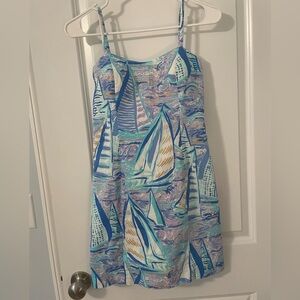 Lilly Pulitzer Shelli ' Aboat Time Dress Size 00 NWOT